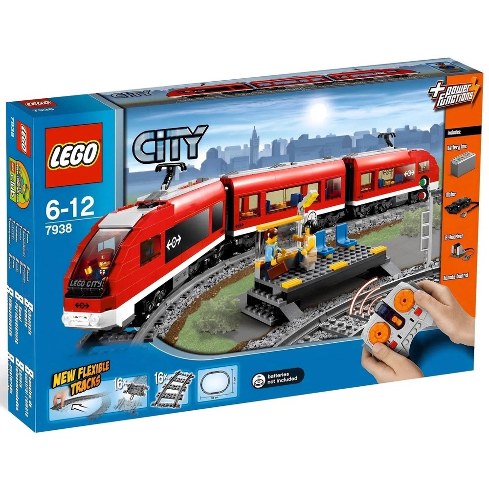 LEGO CITY: Passenger Train (7938) BRAND NEW SEALED *Retired Set*